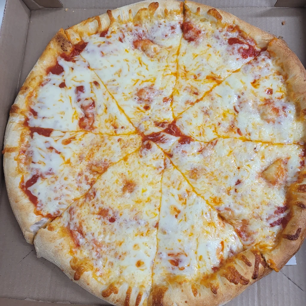 Cheese Pizza (16) & Wings (12)